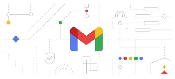 Screenshot of an 'network" illustration from the Gmail blog post announcing the new rules. 