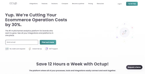 Home page of Octup