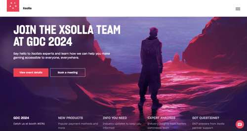 Home page of Xsolla