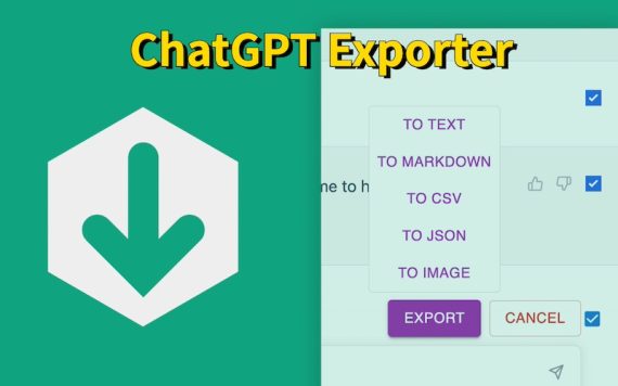 Screenshot Für Den Chrome Store Für Chatgpt Exporter