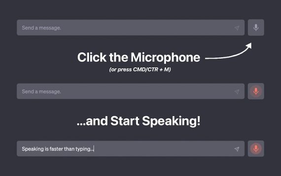 Screenshot Aus Dem Chrome Store Des Chatgpt-Mikrofons