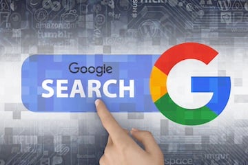 Illustration of search in Google