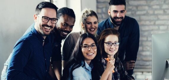 Photo of small ecommerce team