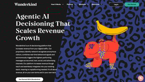 Home page of Wunderkind