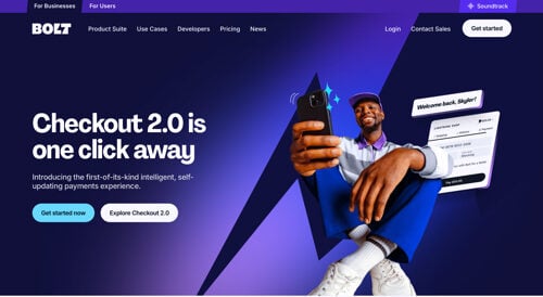 Home page of Bolt