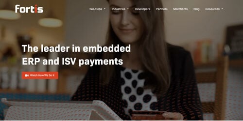 Home page of Fortis