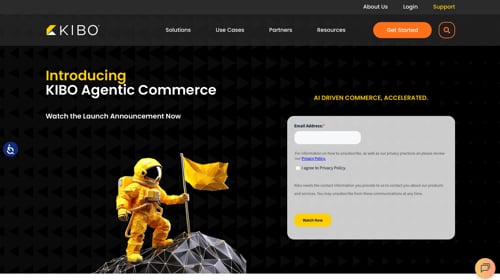 Home page of Kibo