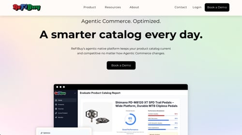 Home page of ReFiBuy