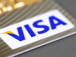 Image of a Visa credit card