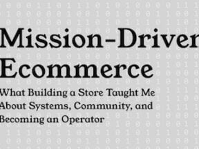 Cover of "Mission-Driven Ecommerce"