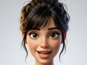 Female avatar from Lemon Slice's home page