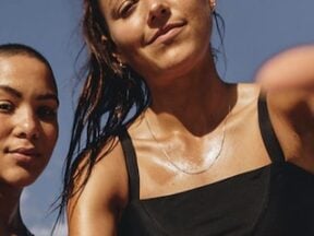 Image from Cwill of 2 females after a workout