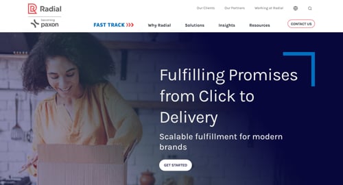 Home page of Radial Home page of Radial