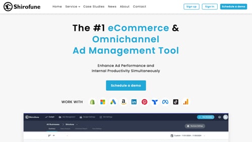 Home page of Shirofune