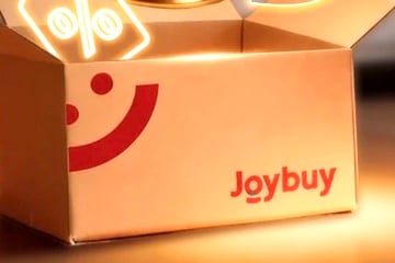 Image from Joybuy of a parcel shipping box