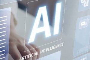 Illustration of AI digital marketing concepts