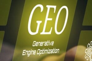 Illustration of "GEO" on a computer screen