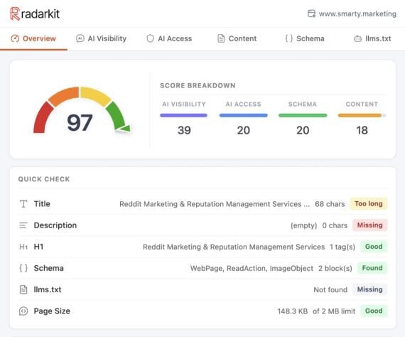 Chrome Extensions for GenAI Visibility