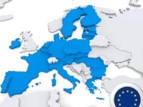 Illustration of an E.U. map