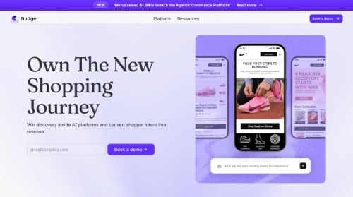 Home page of Nudge