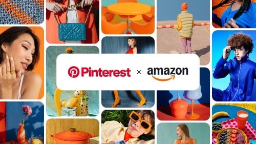 Web page for Pinterest's Amazon storefront linking Web page for Pinterest's Amazon storefront linking