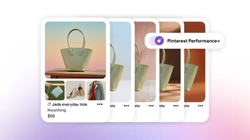 Página da web para Pinterest Performance + Página da web para Pinterest Performance +
