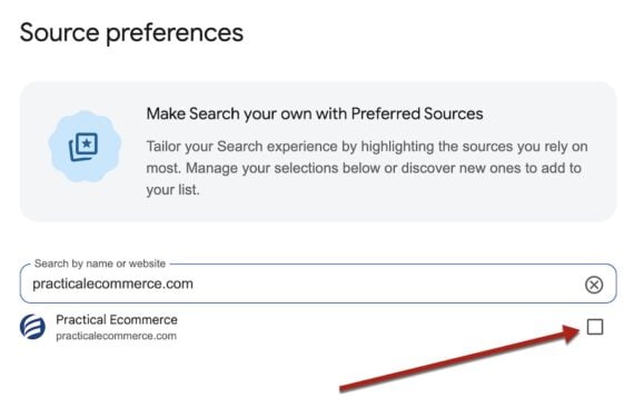 FAQs for Google’s ‘Preferred Sources’