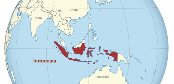 Map of Indonesia