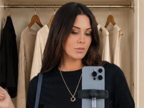 Image from Markable of a female creator recording a video