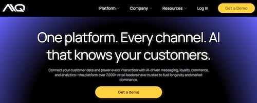 Home page of AIQ
