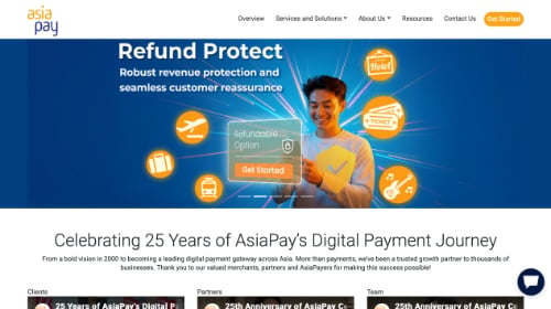 Home page of AsiaPay Home page of AsiaPay
