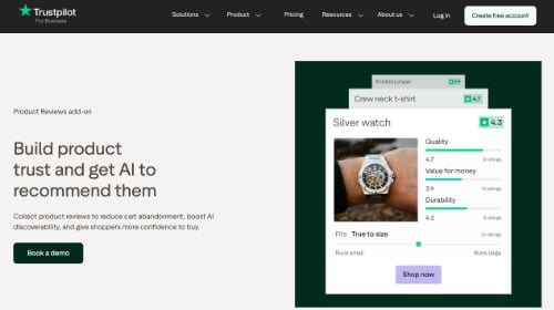 Home page of Trustpilot Home page of Trustpilot