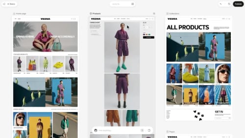 Web page of Shopify Canvas