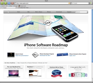 Camino Web Browser Screen Shot