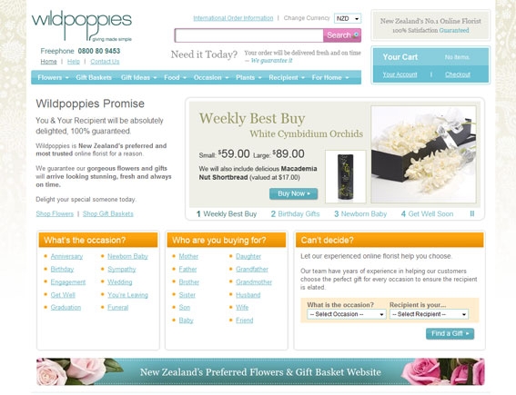 Wild Poppies Home Page