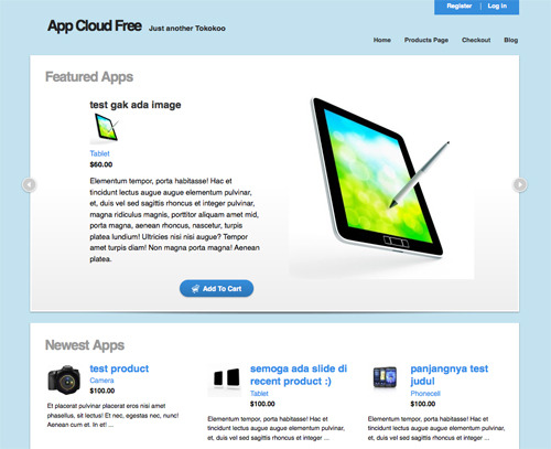 App Cloud demo.