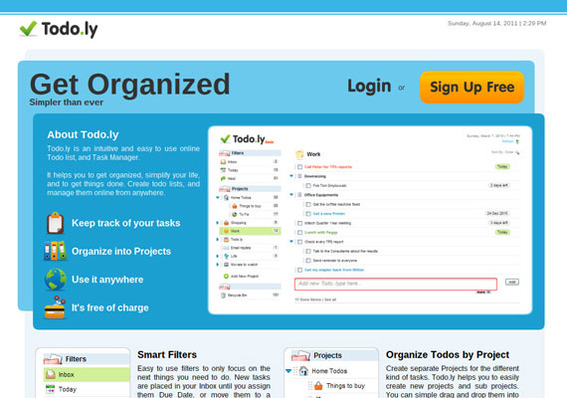 Todo.ly is a simple project and task management tool.