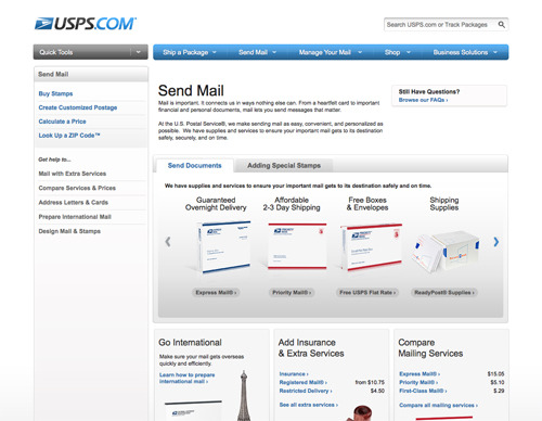 Send Mail.