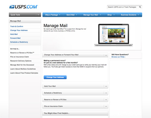 Manage Your Mail.