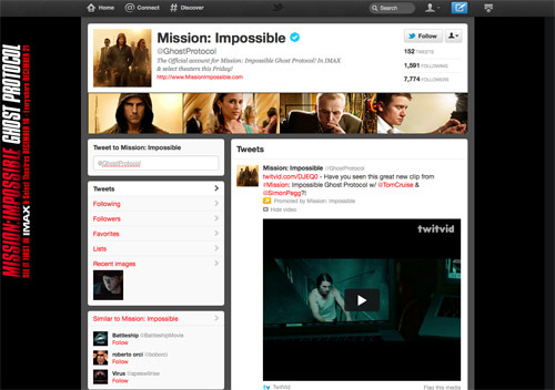Mission: Impossible – Ghost Protocol.