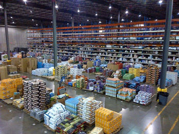 PetFlow's New Jersey warehouse is state of the art.