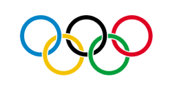 The Olympics logo.