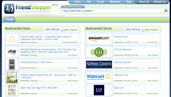 FriendShopper allows users to shop together in real-time.