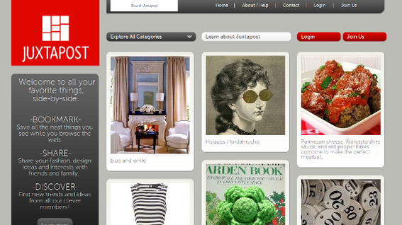 Juxtapost adds a few additional features to the pinboard model.