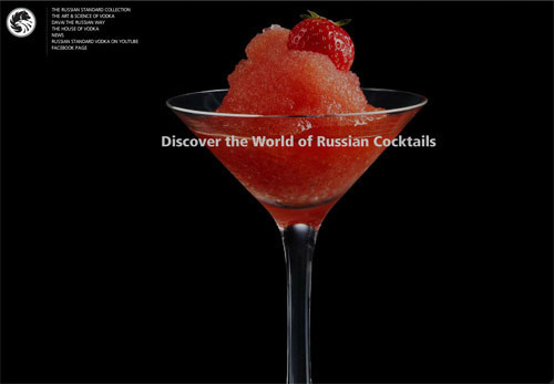 Russian Standard Vodka.