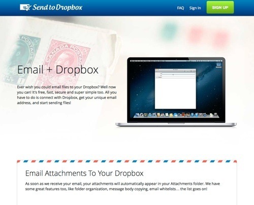 Send to Dropbox.