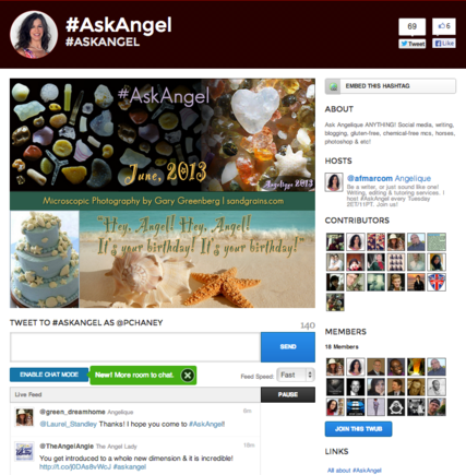 AskAngel is an example of a branded landing page.
