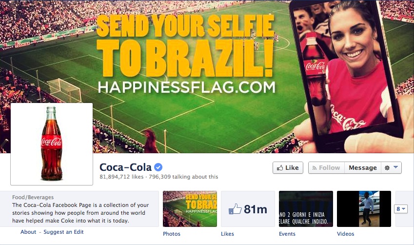 Coca-Cola's Facebook
