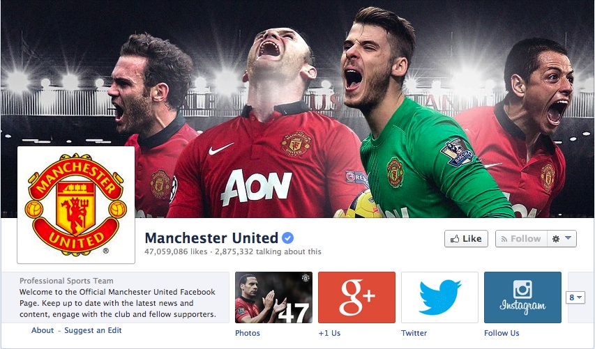 Manchester United Facebook
