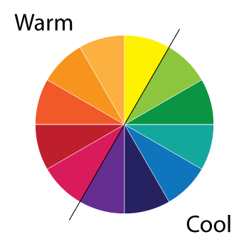 Warm and cool colors have their own psychology.